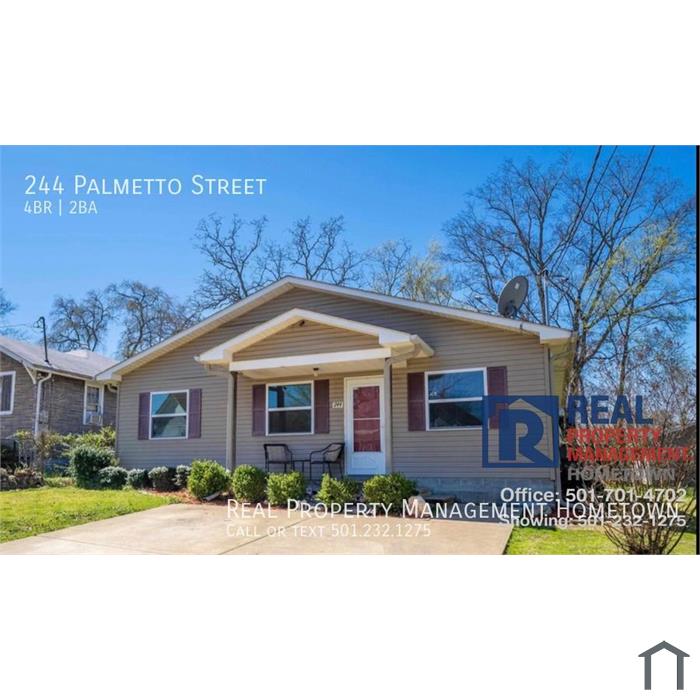 Spacious 4-Bed 2-Bath Home with Fenced Yard in Hot Springs