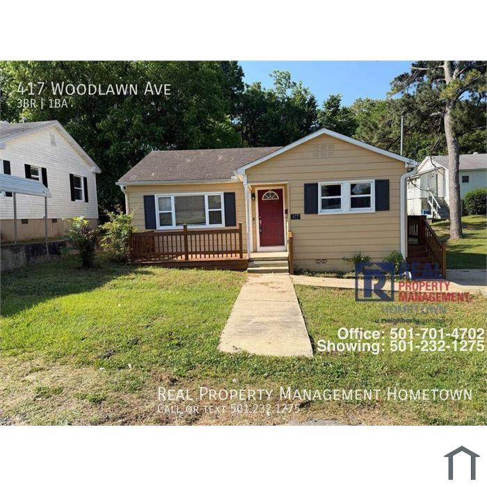 3 Bed 1 Bath House In Hot Springs School District