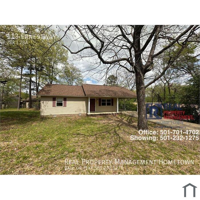 2 Bed / 2 Bath House In Lake Hamilton School District