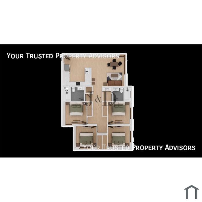 Type B - Private Room in Luxury 4bed/2bath Apartment with views - steps to SDSU Campus