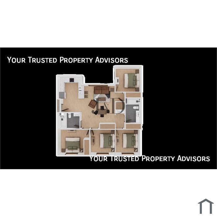 Type C - Private Room in Luxury 4bed/2bath Apartment with views - steps to SDSU Campus
