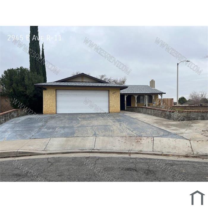 3BD/2BTH SINGLE STORY HOME CUL-DE-SAC EAST PALMDALE