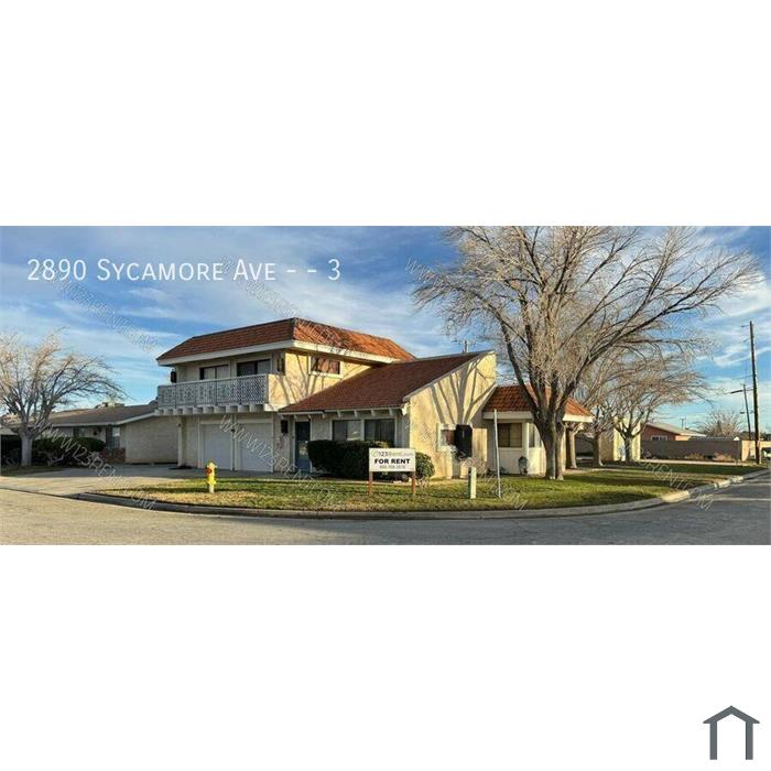 2BD/ 1BTH SINGLE STORY TOWN HOUSE IN ROSAMOND