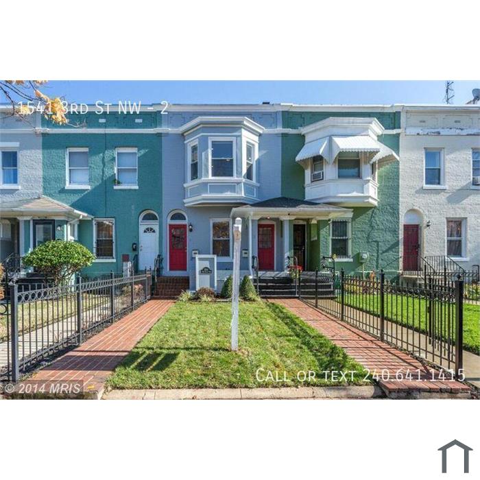 Charming 2 BR/1 BA Apartment in Truxton Circle