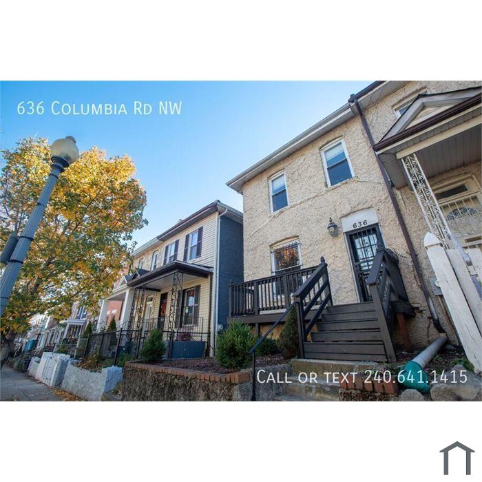 Stunning 4 BR/2 5 BA Townhome in Columbia Heights