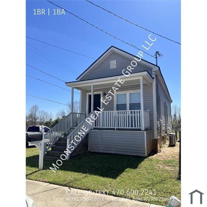 Charming 1-Bedroom Gem at 1400 Maple St, Augusta