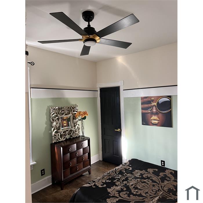 Hunter Fairhaven 52 In Indoor Basque Black Ceiling Fan With Light Kit