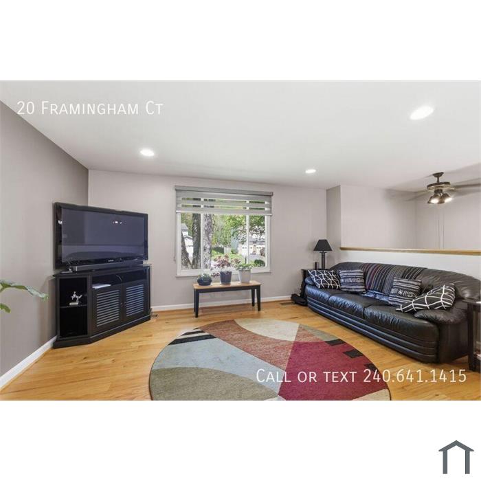 Beautiful 4 BR/3 BA Single-Family Home in Gaithersburg!