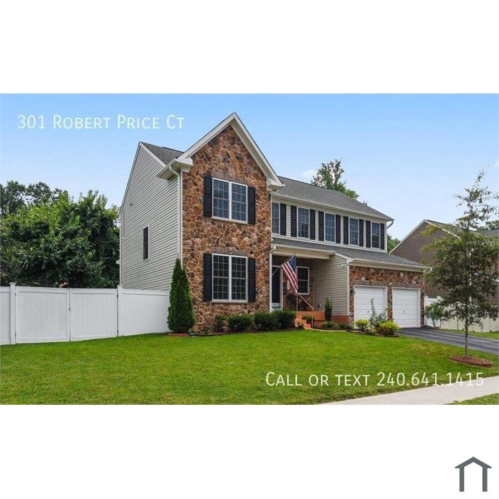 Exquisite 5BR & 3.5 BA Single Family Home. Convenient Glen Burnie location!