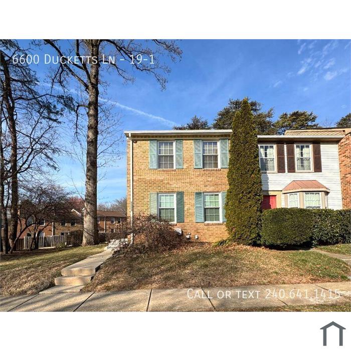 Beautiful 3 BR/1 5 BA EOG Townhome in Elkridge