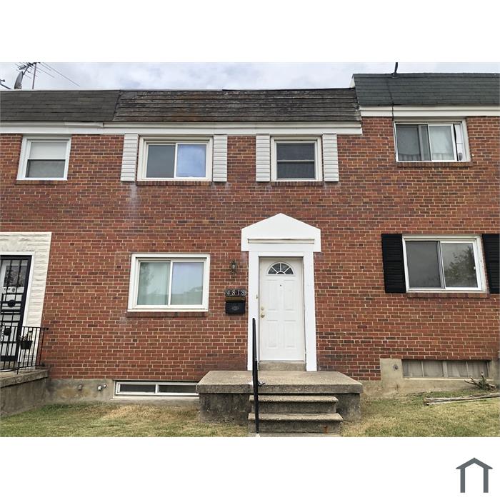 3 Bedroom Townhouse 4818 Bowland Ave in Baltimore, MD