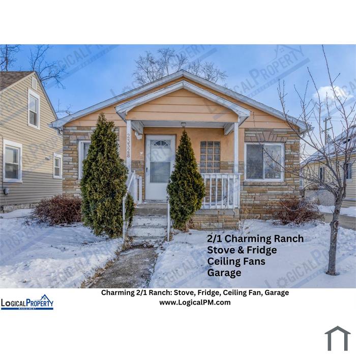 ULTRA-MODERN BRICK RANCH: 1.5 Garage, Fenced Yard & New Flooring!