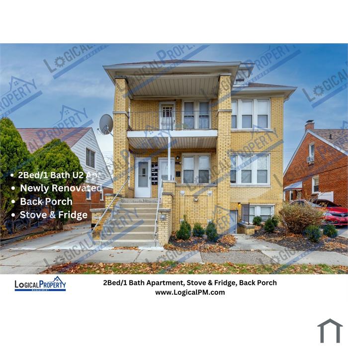 Charming 2/1/ Updated Apartment, Stove & Fridge, Basement,