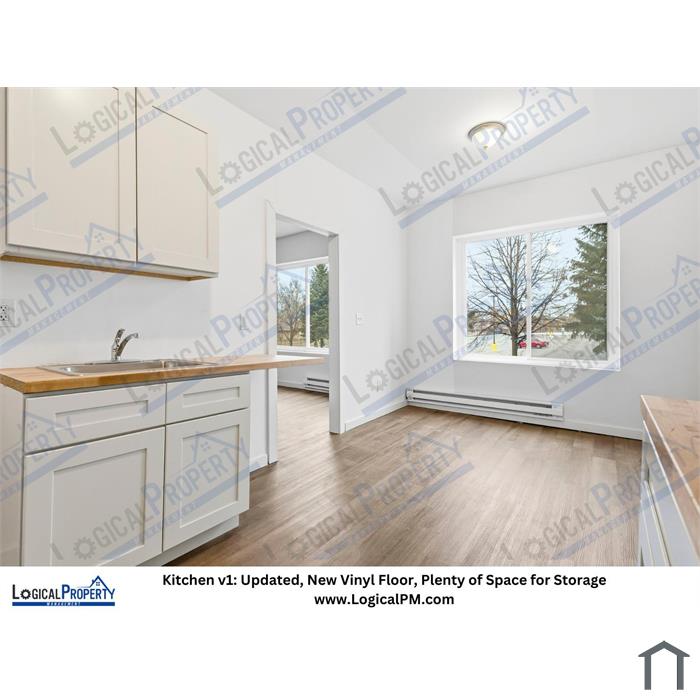 2/1 Renovated Apartment: Modern Finishes