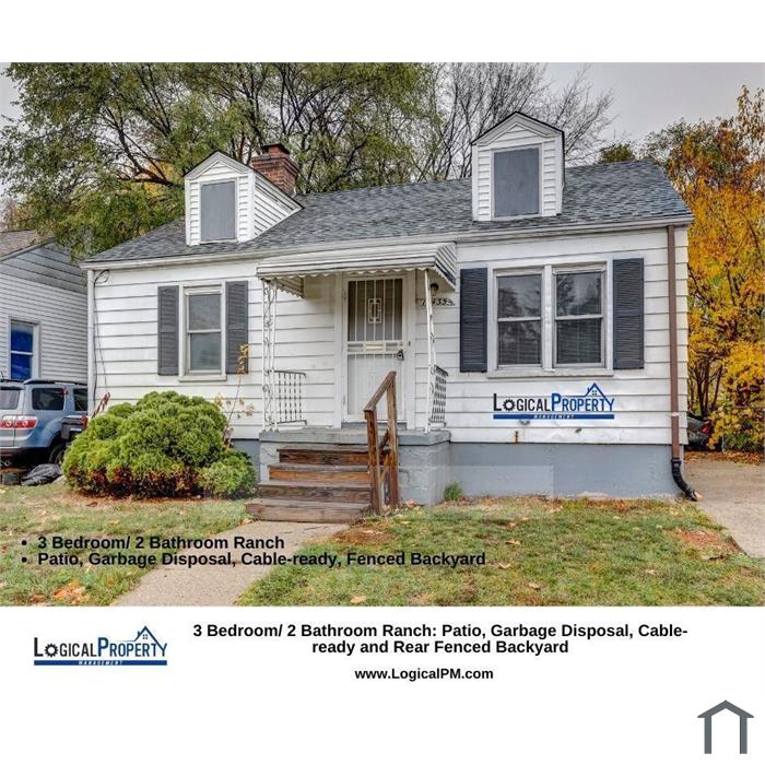 Updated 3/2 Ranch, Basement, Attic, Great Room, Porch