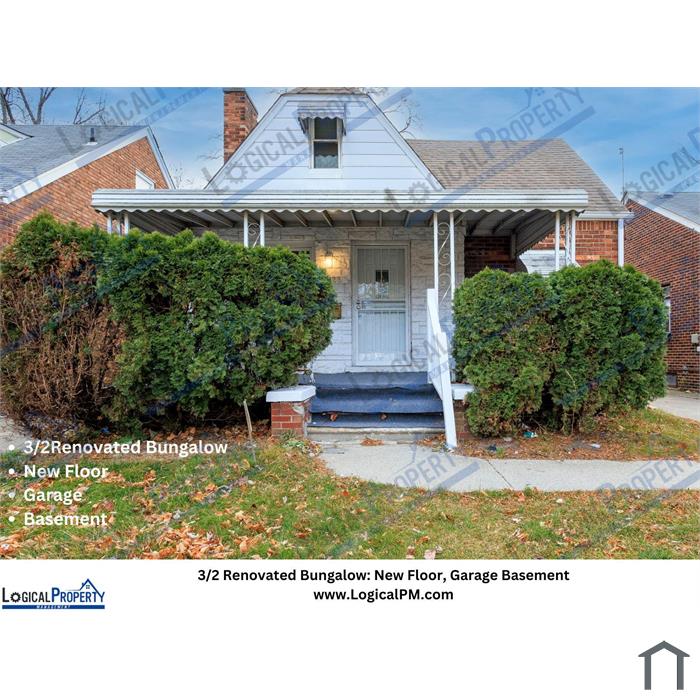 Charming Renovated 3/2 Bungalow For Rent