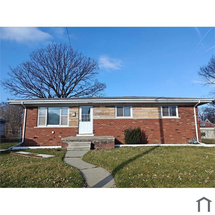 3 Bedroom Single Family House 3768 18Th St in Ecorse, MI