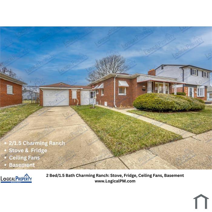 2/1.5 Chamring Bungalow, Stove & Fridge, Basement, Garage