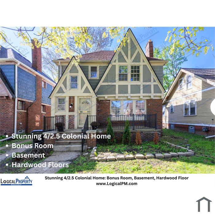 Stunning 4-Bedroom Colonial Home Bonus Room Basement Hardwood Floo
