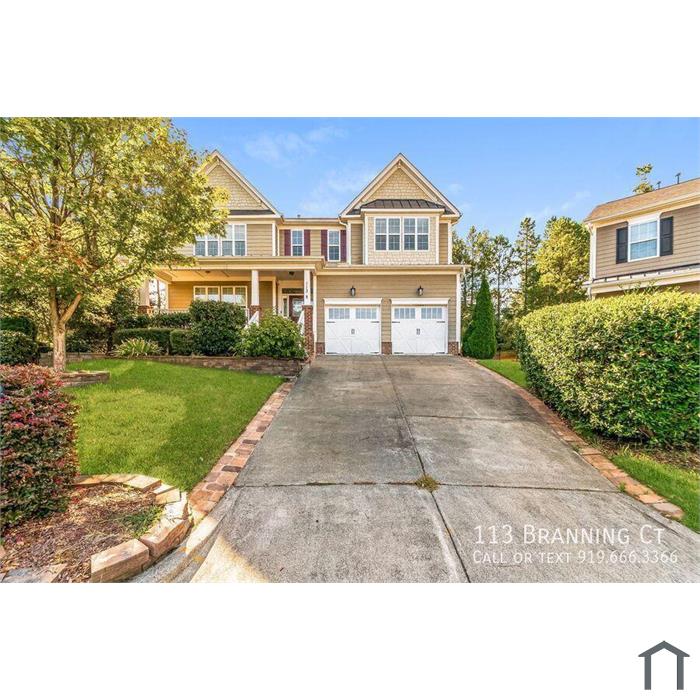 $395 off first month rent, Charming 5 Bedroom Home Located In Cary NC!!!