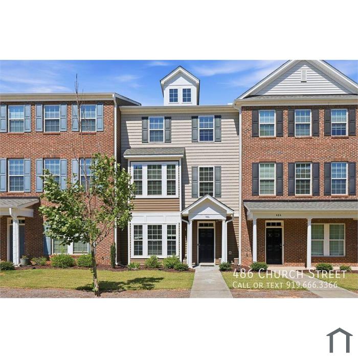 Modern 4BR Townhome with Washer/Dryer and Pet-Friendly Living in Morrisville