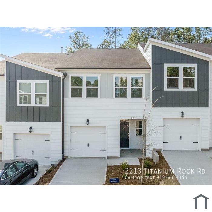 Prime Durham Townhome in Bull City North â€“ Beautiful 3BR/2.5BA with 1-Car Garage