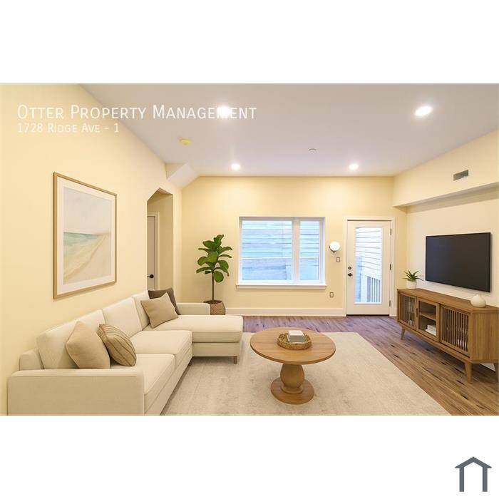 Lovely 1BR/1BA Fairmount Apt with Washer/Dryer