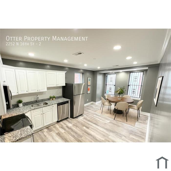 Modern 4BR/2BA Apartment with Central Air â€” 2252 N 16th St, Philadelphia!