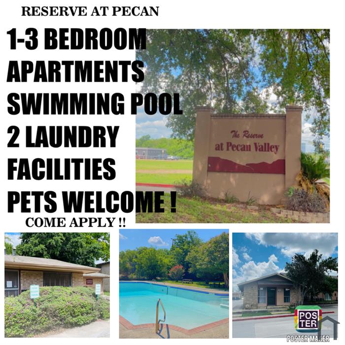 RESERVE AT PECAN VALLEY APARTMENTS 
